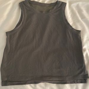 Lululemon, Muscle Tank, Gray,